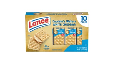 Lance Captain's Wafers White Cheddar Sandwich Crackers
