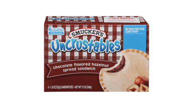 Smucker's Uncrustables Chocolate Flavored Hazelnut Spread Sandwiches