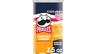 Pringles Cheddar Cheese Grab N' Go Potato Crisp Chips
