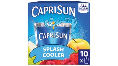 Capri Sun Splash Cooler Mixed Fruit Flavored Juice Blend