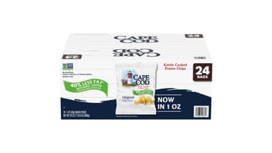 Cape Cod Less Fat Original Sea Salt Potato Kettle Chips