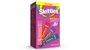 Skittles Zero Sugar Wild Berry Drink Sticks Variety