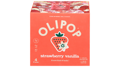 Olipop Strawberry Vanilla Soda