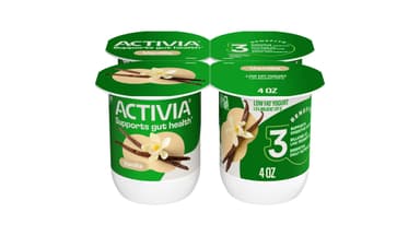 Activia Vanilla Probiotic Low Fat Yogurt Cups