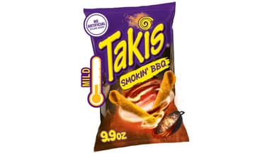 Takis Barbecue Baby Back Ribs Flavored Rolled Tortilla Chips