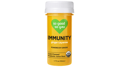 So Good So You Organic Ginger Cayenne Probiotic Juice Shot