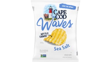 Cape Cod Waves Sea Salt Kettle Cooked Potato Chips