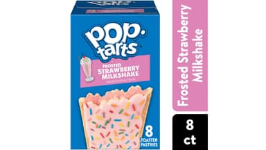 Pop-Tarts Strawberry Milkshake Frosted Toaster Pastries