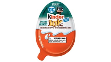Kinder Joy Sweet Cream with Crispy Wafer Bites and Surprise Super Mario Toy