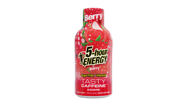 5-hour ENERGY Sugar Free Extra Strength 230 mg Caffeine Berry Energy Shot